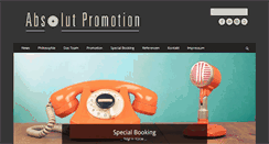 Desktop Screenshot of absolutpromotion.de